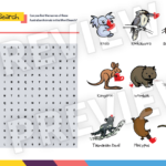 Word Search activity preview.