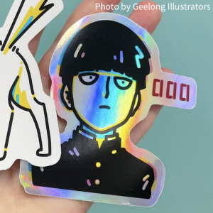 Photo of a Mob sticker.